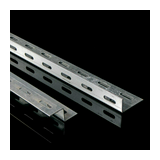 Z-profiltartó perforált Z-profil 50mm x 50mm szalaghorganyzott acél 1.5mm-va/anyag Z KOPOS